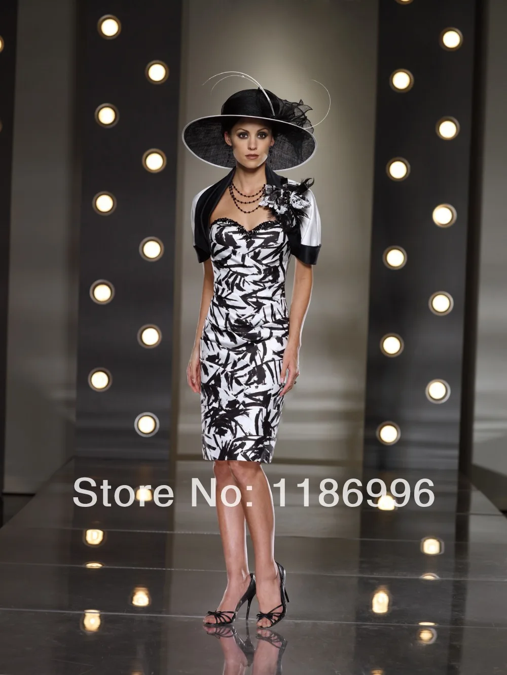 2014 New Arrival High Quality sheath Chiffon Sweetheart Applique MONS232 | Свадьбы и торжества