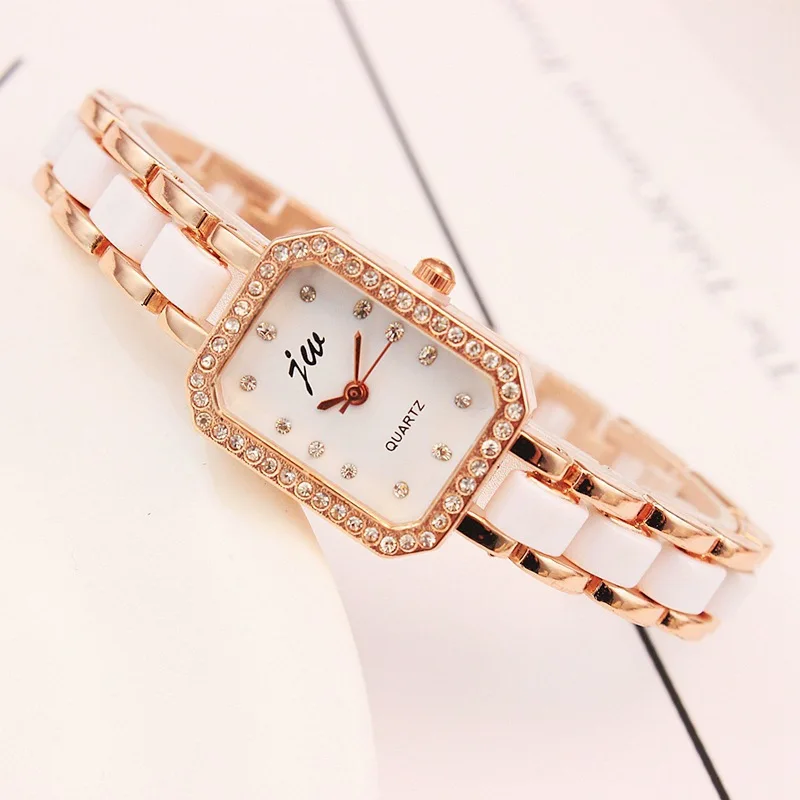 2018 Роскошные Брендовые Часы-браслет модные женские золотые наручные часы из