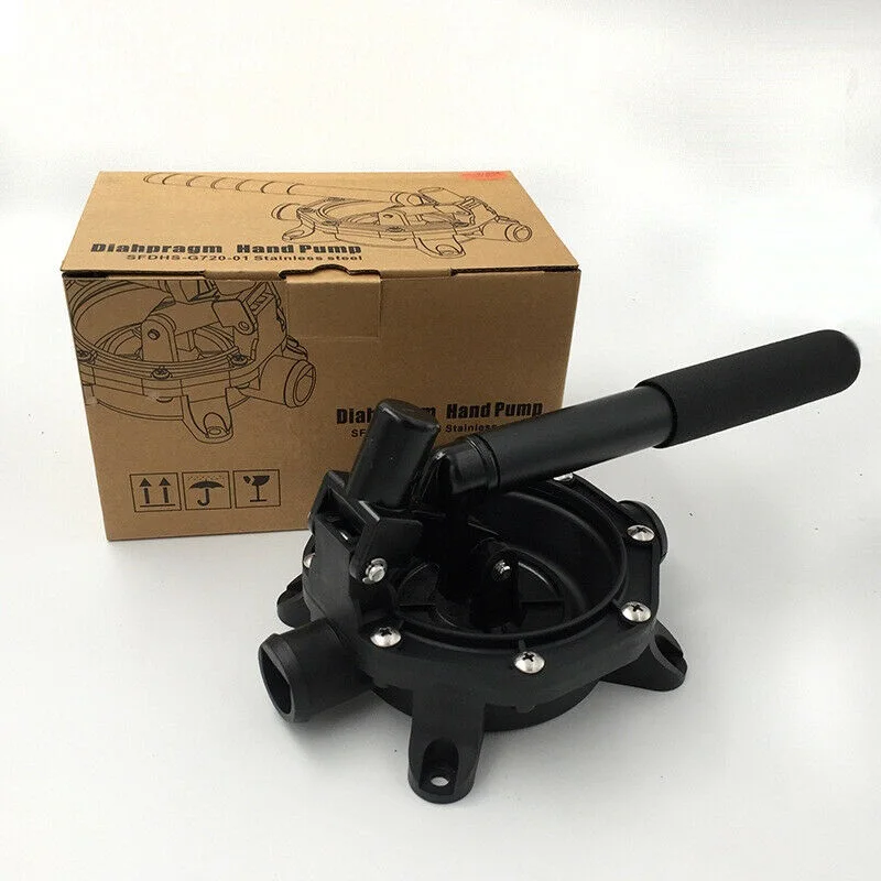 720GPH мембранный Трюмный насос для перекачки морской воды дизельный масла и ручные