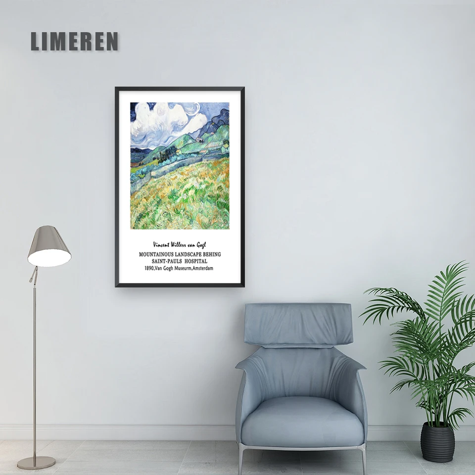 Scandinavian Style Flower sea Painting Wall Art Canvas Posters Nordic Prints Decorative Picture Modern Home Bedroom Decoration | Дом и сад