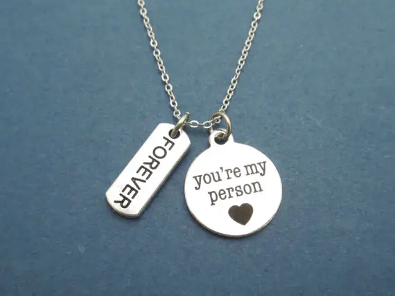 Новое поступление 12 шт./лот модный стиль сердце античное серебро Youre my person