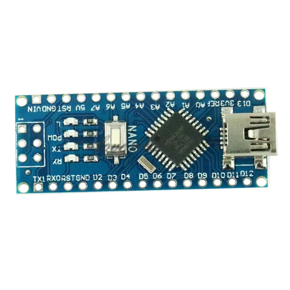 MINI USB Nano V3.0 ATmega328P CH340G 5 в 16 м плата микроконтроллера для arduino NANO 328P NANO 3,0