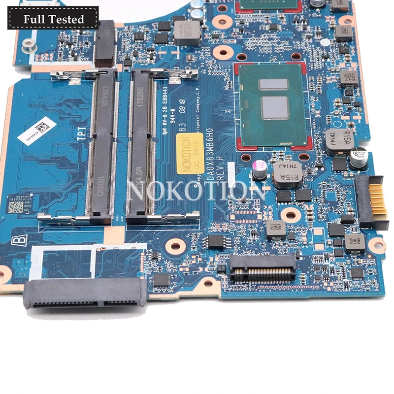 Материнская плата NOKOTION DA0X83MB6H0 материнская для ноутбуков HP 450 G4 470 805696 001 002 907714 601