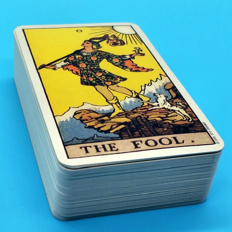 

Foreign Trade New Products Knights Radwaite Tarot English Tarot Smith Tarot Cards 10.3*6cm