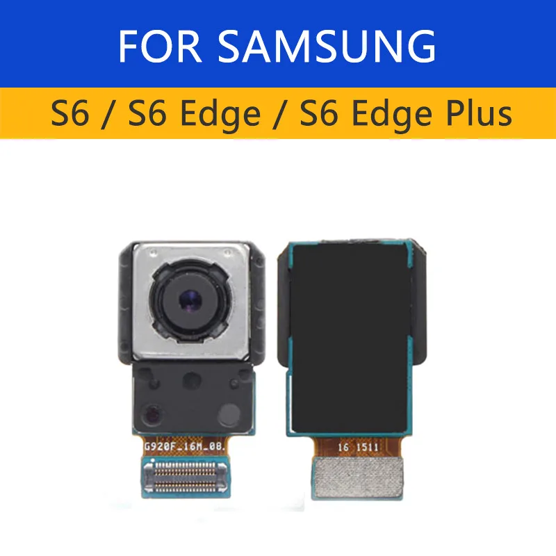 10 шт./лот для Samsung Galaxy S6 G920 Edge G925 Plus G928 основная задняя камера Модуль гибкий кабель