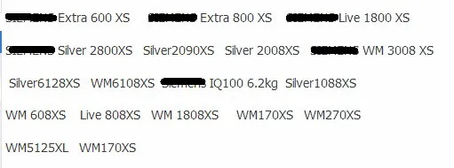 Б/у или Отремонтированная стиральная машина уплотнение wm1650 2185 2205
