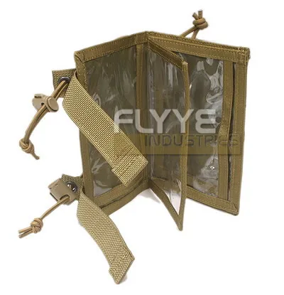 FLYYE MOLLE водонепроницаемый наручные карты Чехол CORDURA Модульная Боевая Охота Кемпинг Альпинизм Тактический поход Открытый PH-C028
