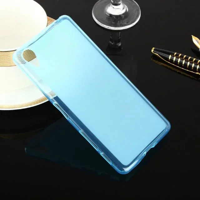 Однотонный нескользящий чехол из ТПУ для Sony xperia X performance sweety мягкая задняя крышка