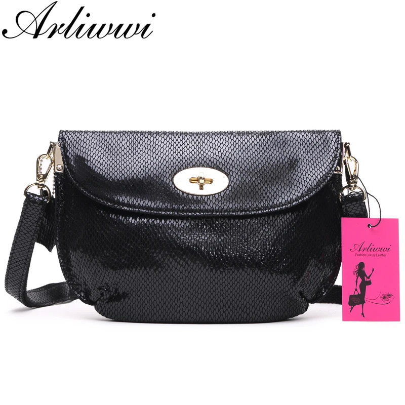 Роскошная женская сумка из натуральной кожи с металлическим эффектом и змеиным