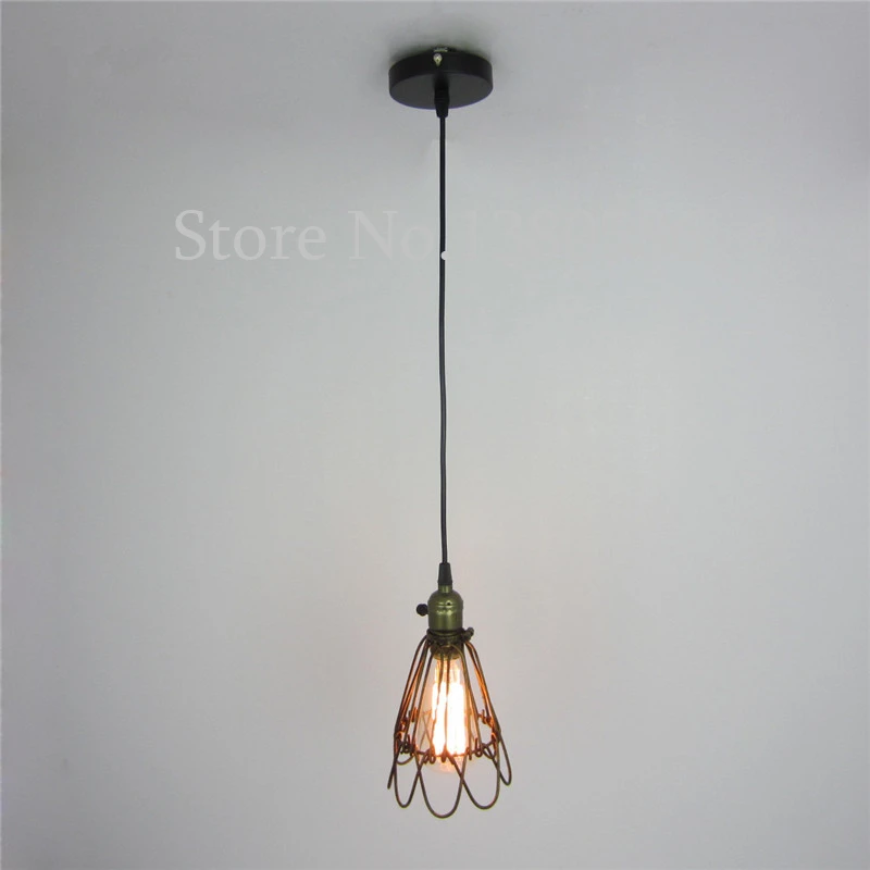 Винтаж промышленный подвесной светильник в стиле ретро Эдисон E27 держатель