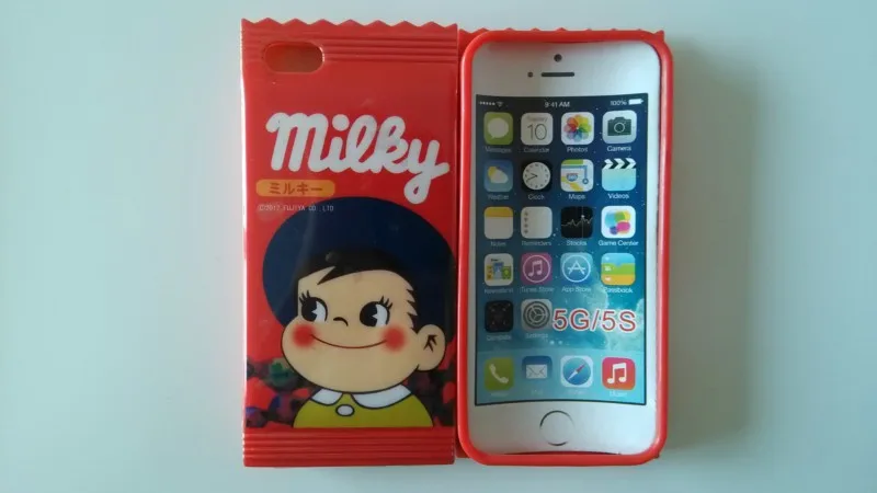 Новый стильный модный мягкий чехол из ТПУ с 3D изображением молочного молока для