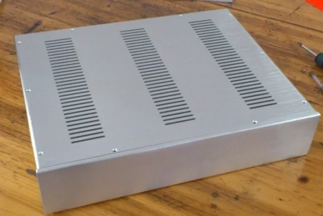 4809 Серебряный передний полностью алюминиевый корпус DAC/большой AMP/коробка