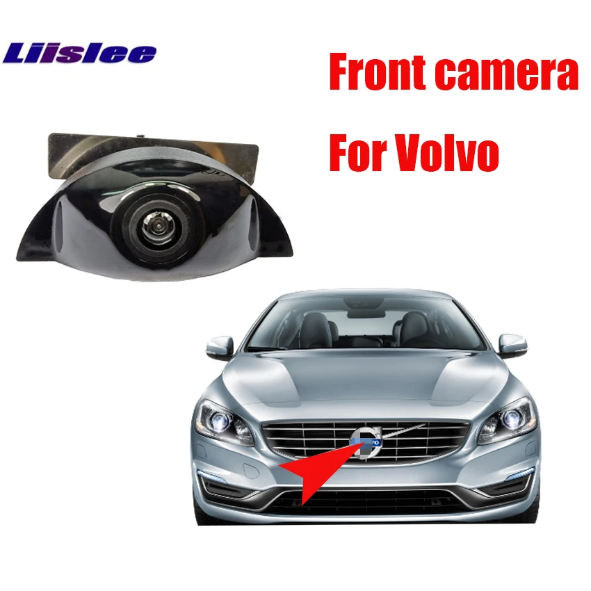 LiisLee для Volvo (большое лого) автомобиль специальный передний HD камера автомобиля