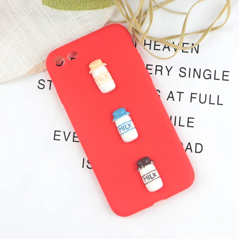 Red Milk Милый конфетный Кофе чехол для lenovo S5 K8 K6 Примечание K5 плюс K3 A6010 A6000 A2010 A1000 C2 чехол из мягкого силикона с 3D молока чехол для телефона из ТПУ - Цвет: Red Milk