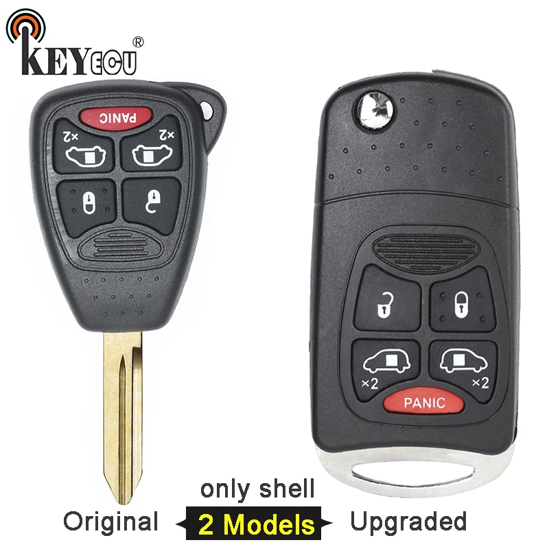 KEYECU для Chrysler Sebring PT Cruiser Dodge Durango Jeep оригинальная грудного вскармливания чехол