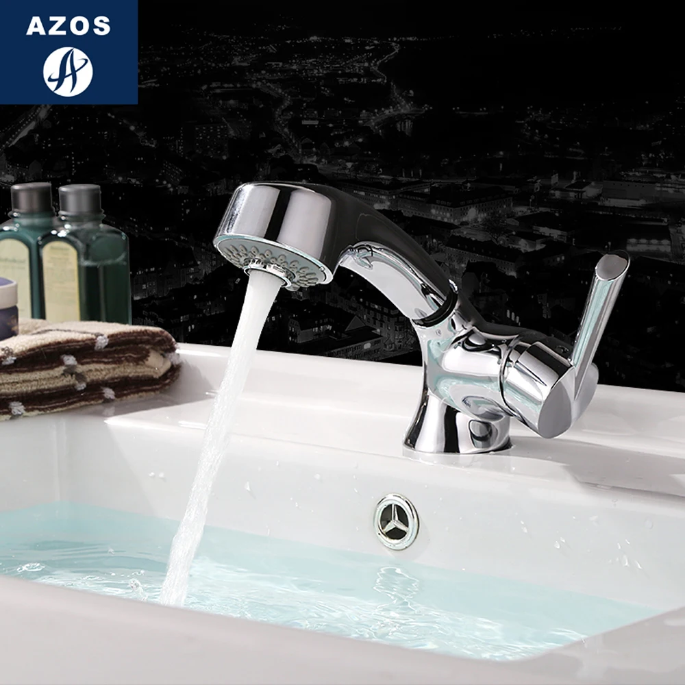 Современный Смеситель для ванной комнаты Вытяжная насадка душа с одной ручкой