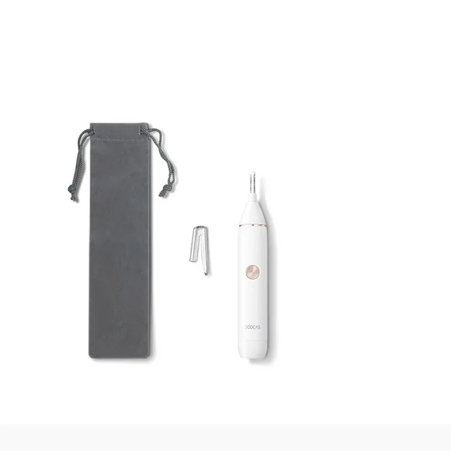 XIAOMI Mijia Soocas IPX5 Водонепроницаемый триммер для волос в носу машинка для стрижки бровей острое лезвие беспроводной носовой очиститель для мужчин wo men - Цвет: without box