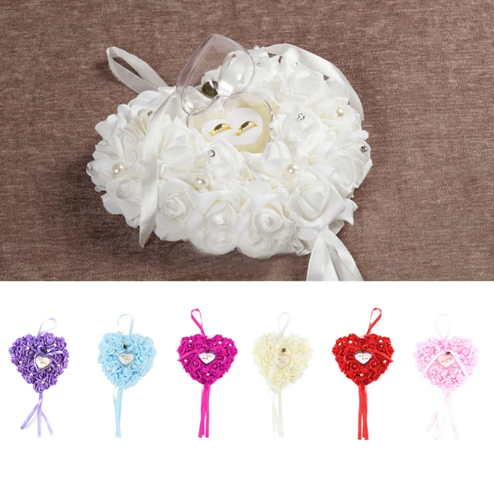 1 шт красочные новые элегантные розы свадебные сувениры в форме сердца дизайн