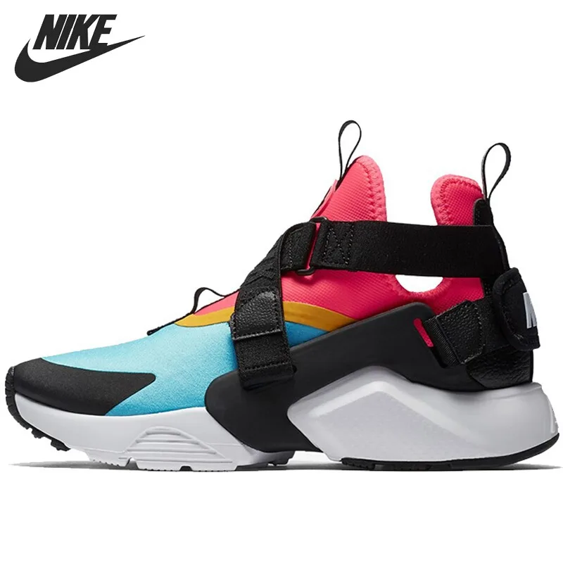 Новое поступление! Оригинальные женские кроссовки для бега NIKE AIR HUARACHE CITY|Беговая