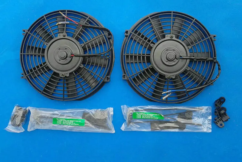 Высококачественный новый алюминиевый гоночный радиатор + вентиляторы 67 69 68 для