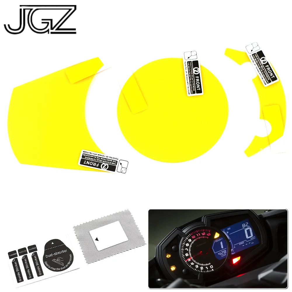6H мотоцикл ТПУ Спидометр фильм приборной панели измерительный прибор датчик протектор экрана для KAWASAKI NINJA 650 1000