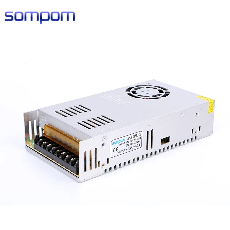 Sompom высокое качество постоянное напряжение 110 В 220 вход в DC 3 5A 10A 20A 30A 40A 60A