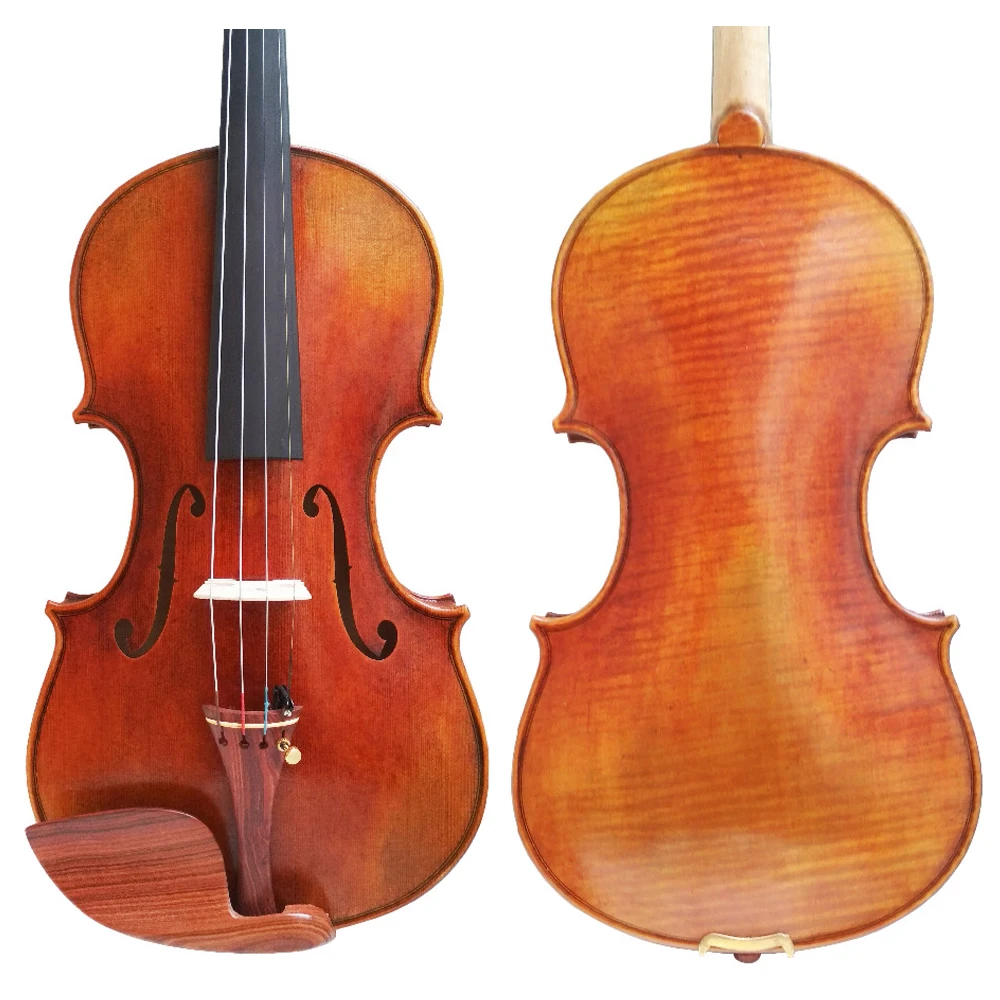 Бесплатная доставка копия Guiseppe Guarneri del Gesu II 1743 FPVN04 масляный лак скрипка с пенным