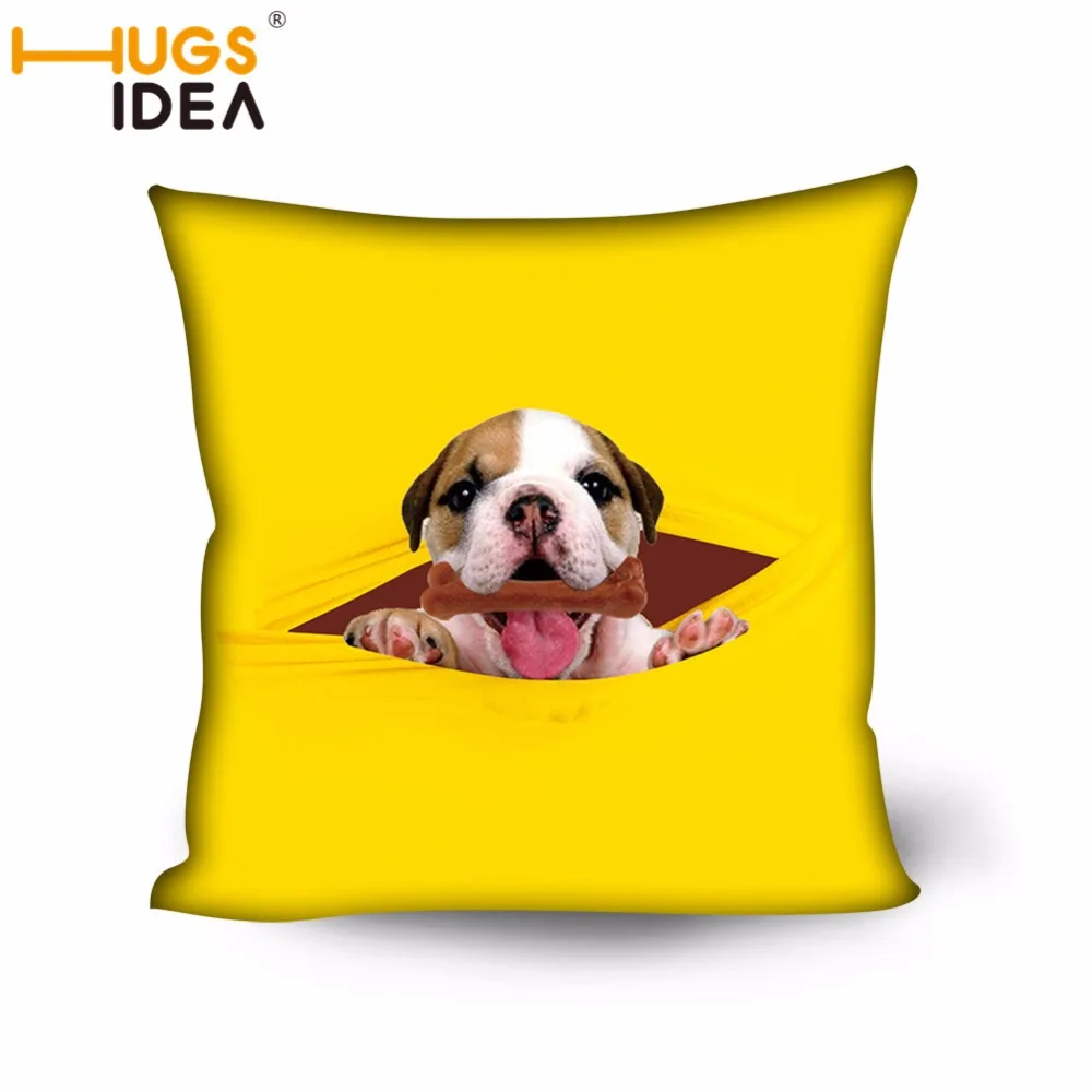 HUGSIDEA наволочка для подушки милая собака обычная декоративная домашней в виде