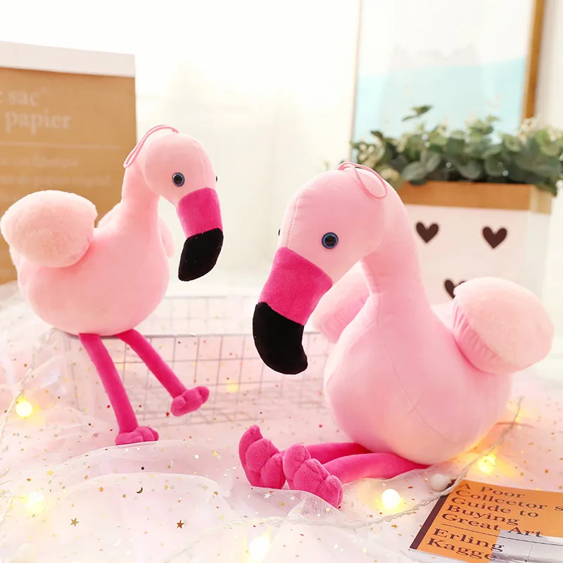 1 шт. 25/35 см Моделирование Фламинго Kawaii милые плюшевые игрушки диких животных