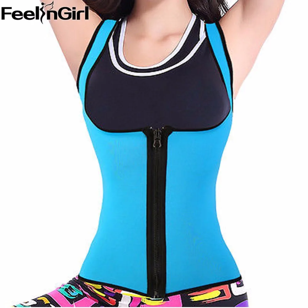 Утягивающий жилет из неопрена Женский утягивающий жилет| |