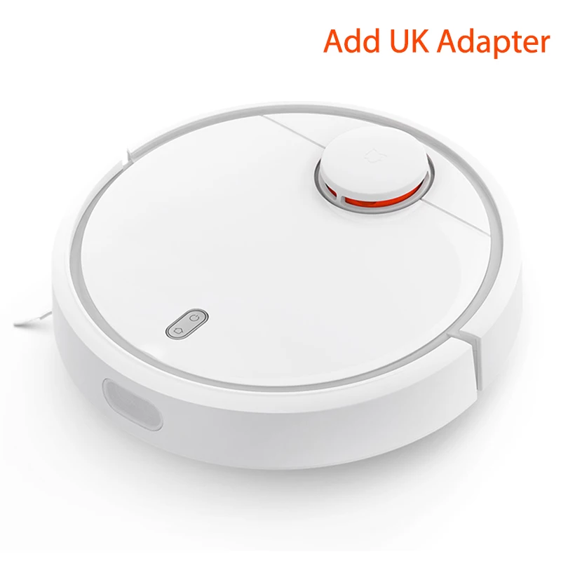 Add UK Adapter Xiaomi mi робот Va-cuum Cleaner mi Роботизированный умный планируемый Тип управление с помощью приложения автоматическая зарядка сканирование LDS - Цвет: Add UK Adapter