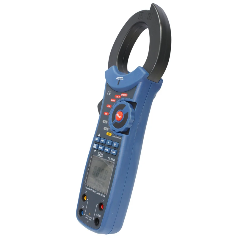 Цифровой измеритель мощности цифровой зажим на стол с USB интерфейсом|clamp meter|digital