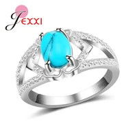 new arrival romantic style 925 sterling silver accessories beautiful weddingengagemrnt gift promise ring for wifelover