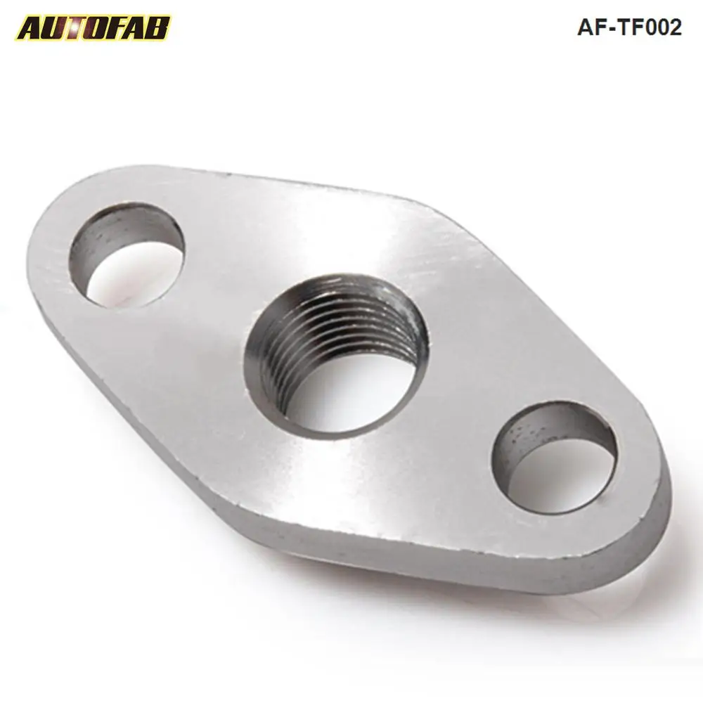 1/4 NPT Женский Алюминиевый Масляный сливной турбо фланец T3 T4 T04 GT40 GT55 AF TF002|turbo flange|t3