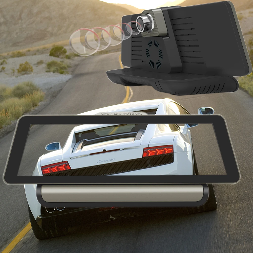 GPS навигатор Panlelo для автомобиля Android 1600*400 HD 1080P 3G с камерой Автомобильный Wi Fi