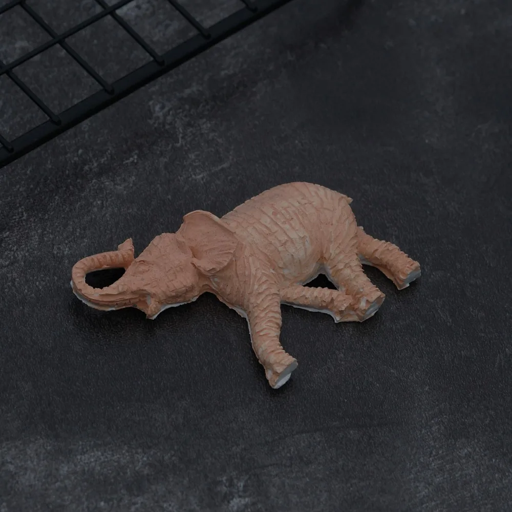 Мультяшные 3D Животные Слон силиконовая форма для поделок искусственное
