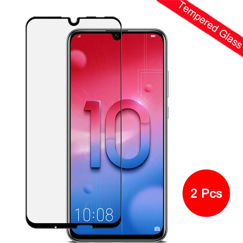 2 шт./лот Защитное стекло для Huawei Honor 10 9 lite light 10lite полноэкранная защитная пленка