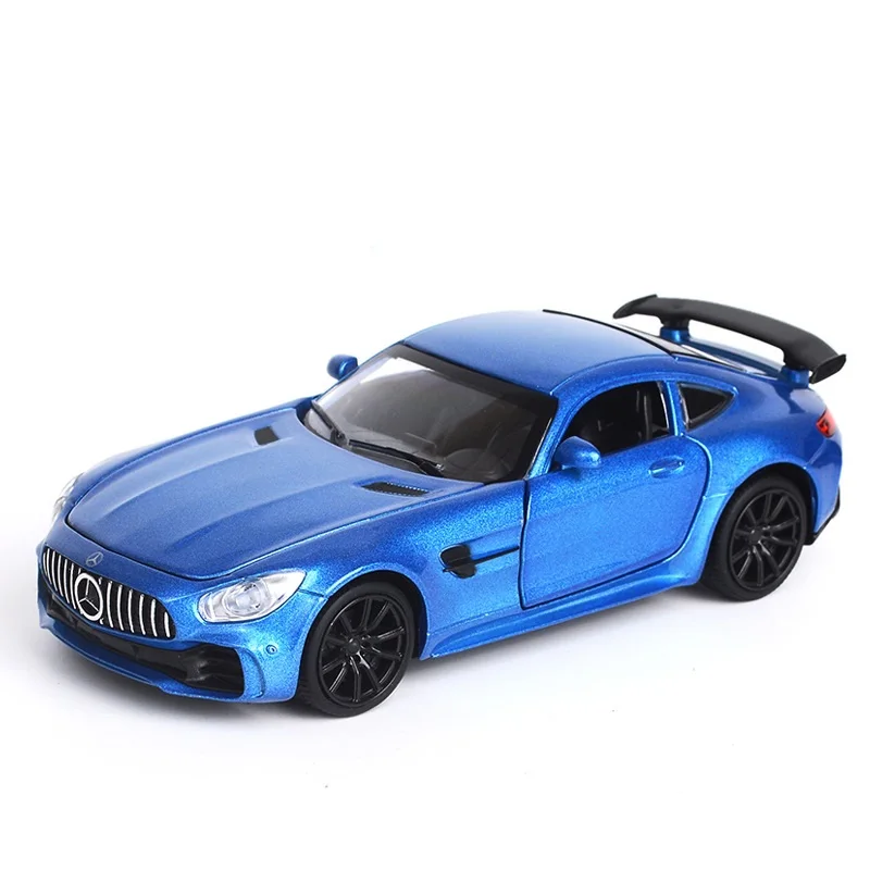 1:32 моделирование для Benz AMG GT сплав спортивная модель автомобиля с оттягиванием и