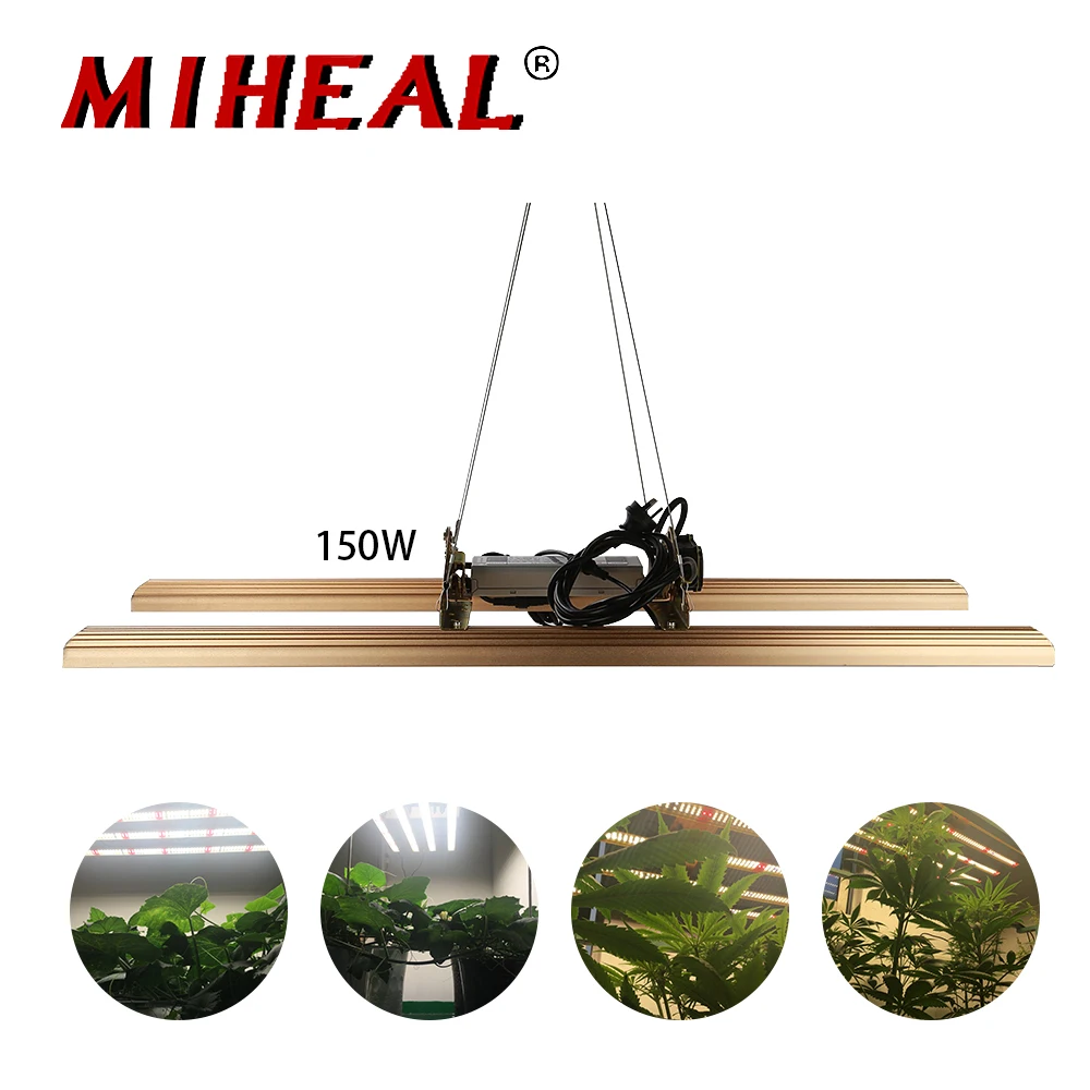 Полноспектровая LED лампа для выращивания растений в помещении мощностью 25/45/150 Вт для растений, овощей в системах гидропоники AC85-265V.