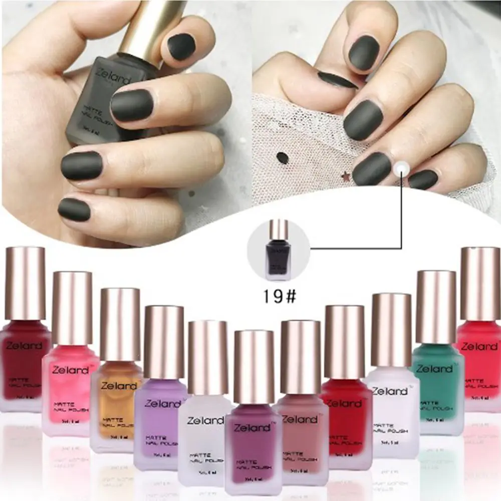 6 мл матовый эффект лак для ногтей жирной нейл арта Быстросохнущий зимние Лаки