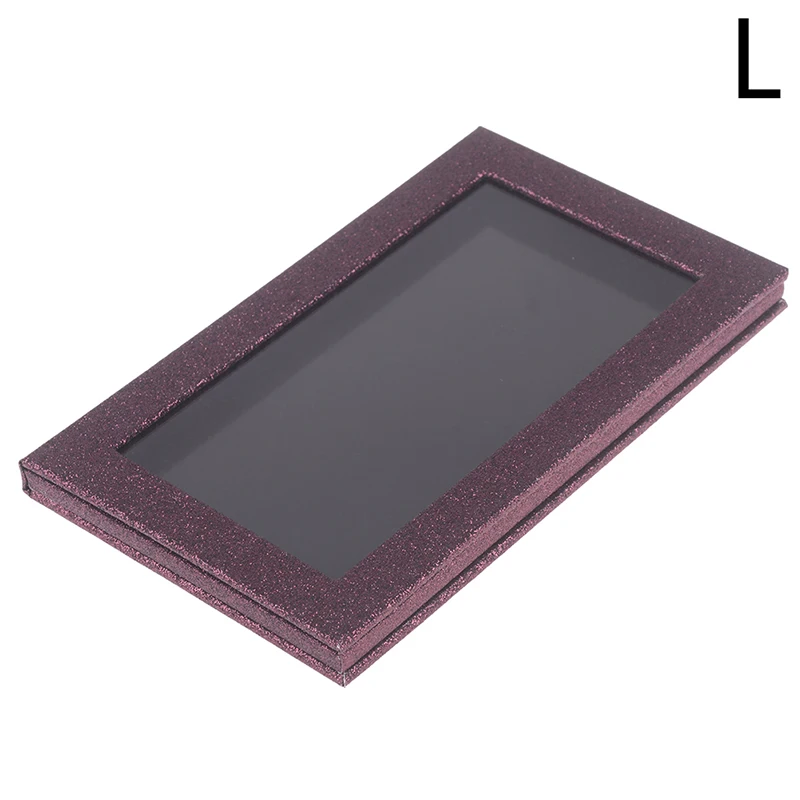 wine red L Модные Fundation, инструмент для макияжа, DIY Пустой магнитного палитра теней для век с сияющими блестками, легко носить с собой Румяна Губная помада блеск для губ - Цвет: wine red L