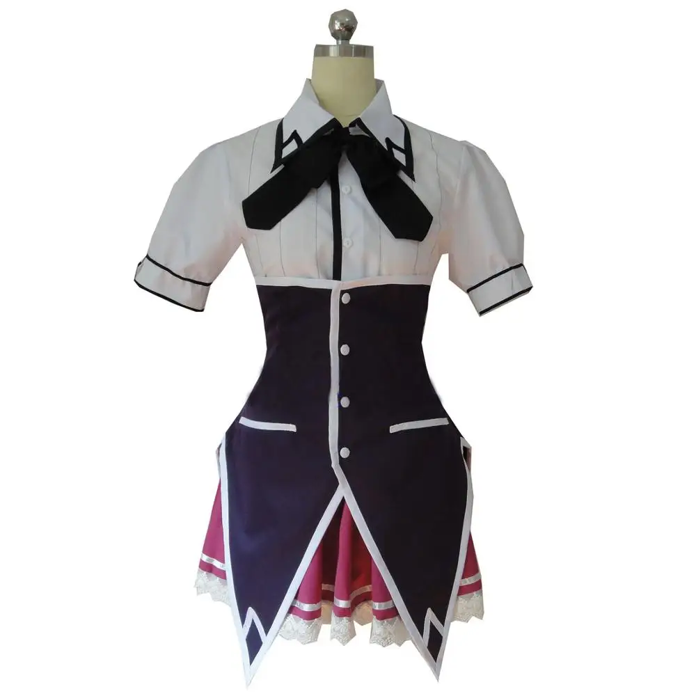 Черный Аниме высокая школа DXD Koneko Toujou Shirone Rias Gremory Косплей Костюм - Цвет: Черный