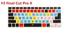 Силиконовый чехол для клавиатуры Apple final cut pro X, Macbook Air, 13 дюймов