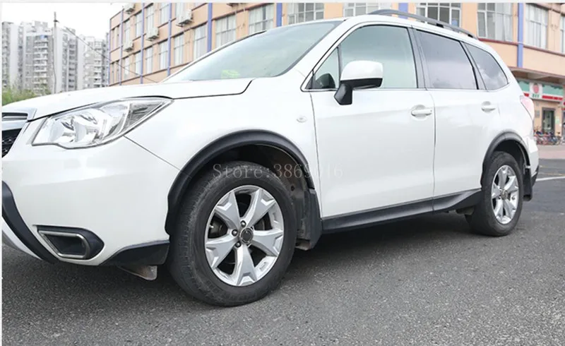 Аксессуары ABS пластиковые колеса для бровей круглые дуги подходят для Subaru Forester SJ 2013 год