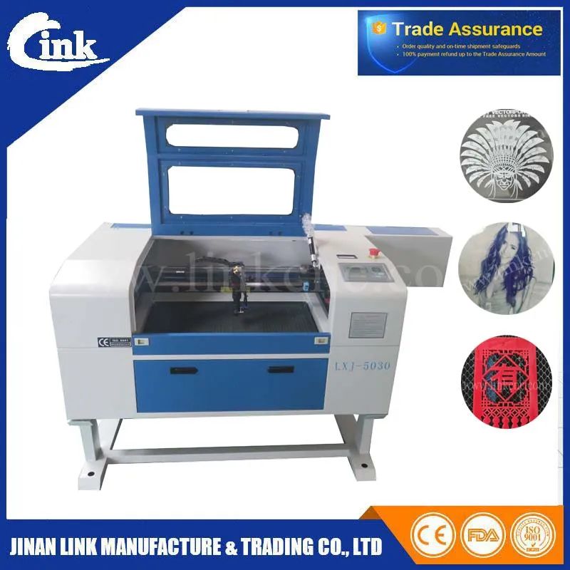Мини лазерной резки цена 5030 90 Вт/Высочайшее Качество CO2 сделано в Цзинань| |