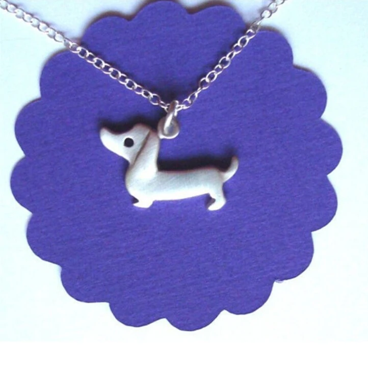 

Ожерелья с таксой для женщин Pet Animal Jewelry