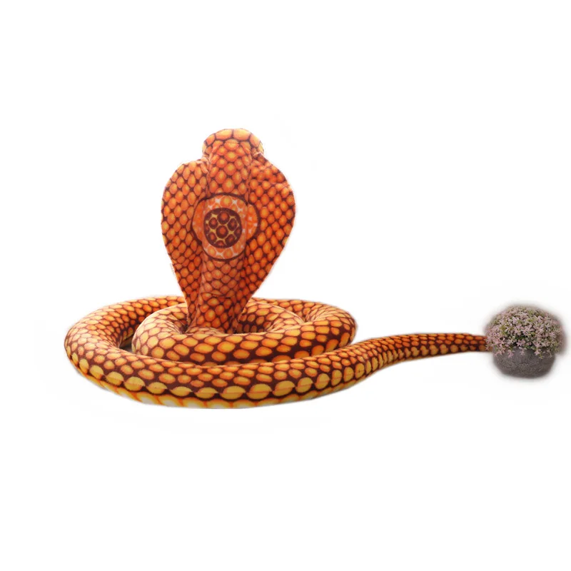 Игрушка в виде дикой змеи Desert King реалистичное мягкое плюшевое животное зоопарк