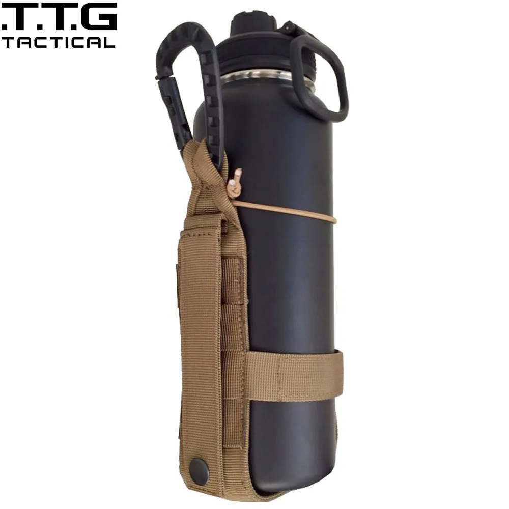 Легкий держатель для бутылки с водой MOLLE военный бутылок коричневый/армейский