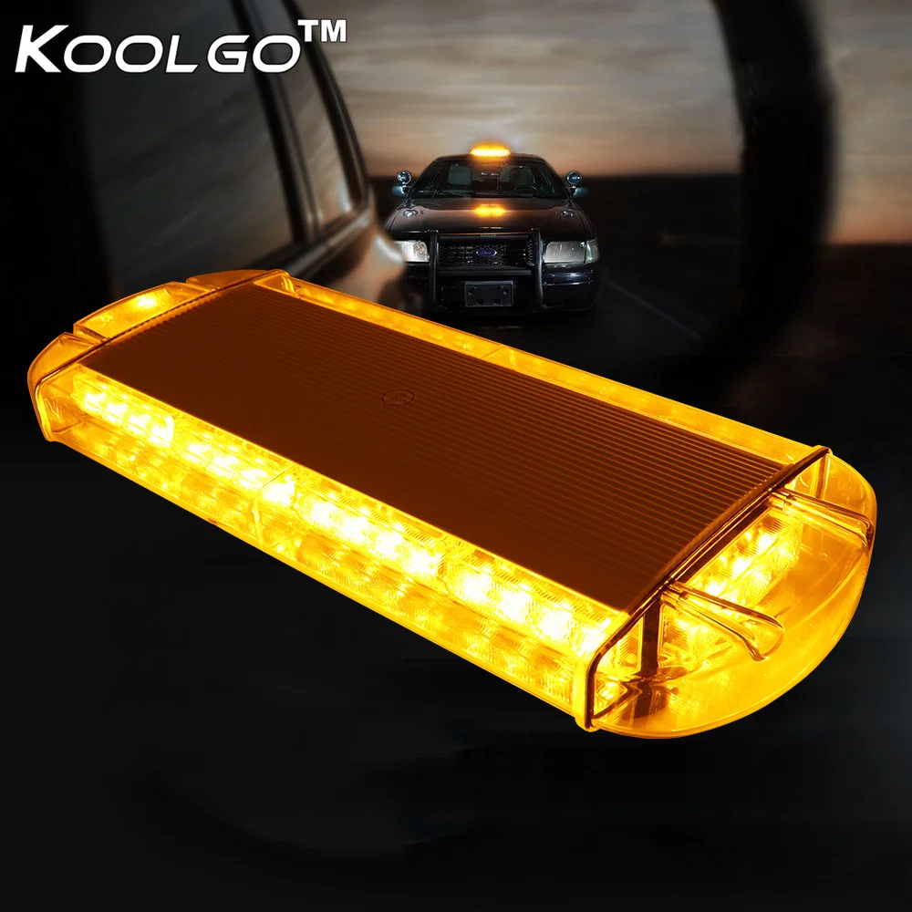 KOOLGO 40 светодиодная вспышка стробоскоп автомобильный Грузовик 16 режимов