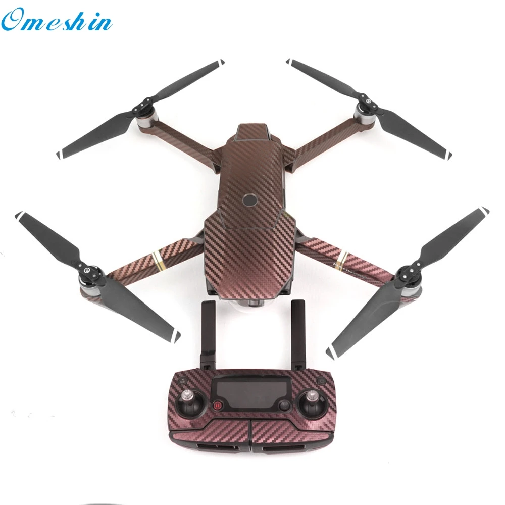 Роскошные водонепроницаемые наклейки из углеродного волокна для DJI Mavic Pro